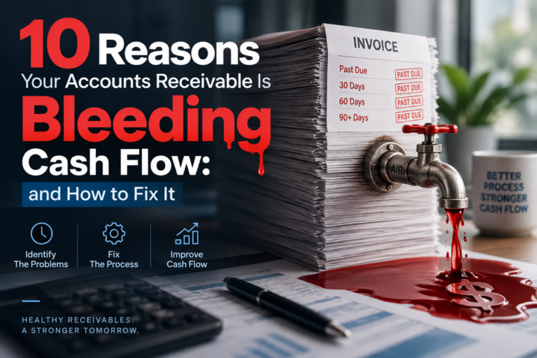 10 Reasons Your Accounts Receivable Is Bleeding Cash Flow: and How to Fix It
